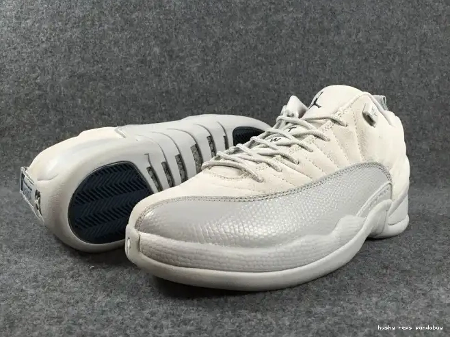 Cheap Husky 12 Grey Air Low 308317-002 Jordan Suede 0606